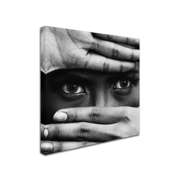 Ajie Alrasyid 'Eyes' Canvas Art,35x35